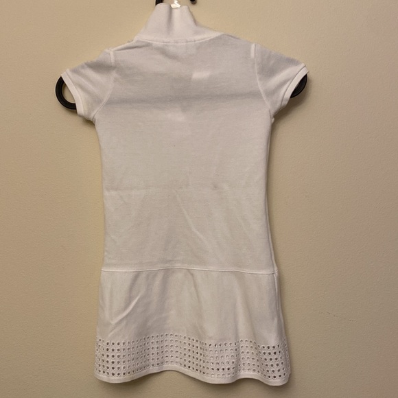 Lacoste Kids White Dress | Size 2 86cm 34 inc - Picture 2 of 3